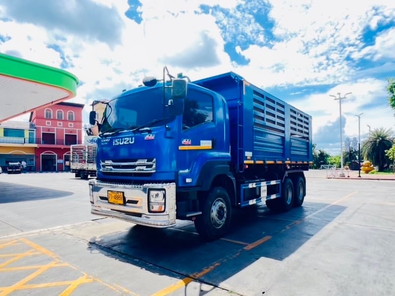 ไมล์ 2 หมื่นนิด❗️ISUZU FXZ 360 MT   แม่เดียว รถ 8 เดือนดั้มพ์เกษตร ปี 2567