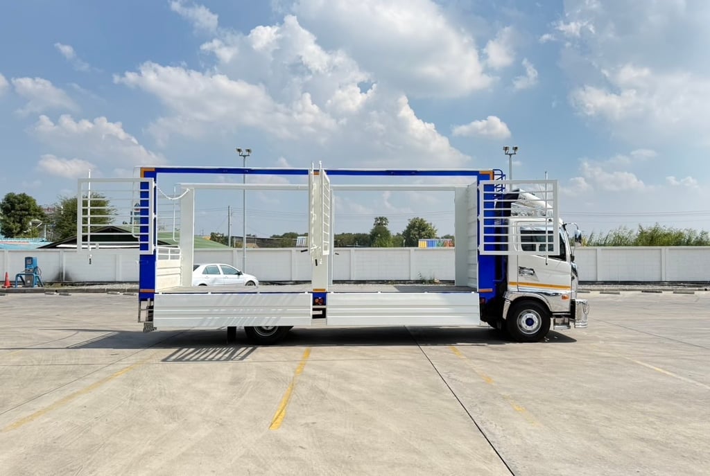 ฟรีๆ❗️HINO NEW FC9J 210 กะบะเหล็ก