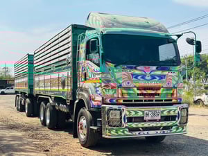 ISUZU FXZ 360 พ่วงแม่ลูกดั้มพ์เกษตร