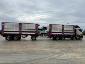 ฟรีๆ❗️HINO FM 2P 380 พ่วงแม่ลูก คอกเกษตร