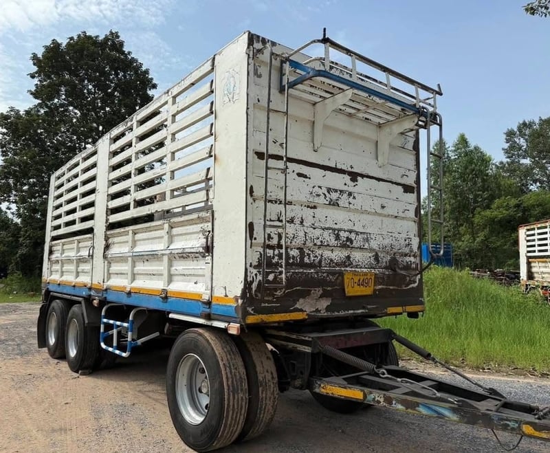 HINO 320 พ่วงแม่ลูก (ไม่ดั้มพ์) คอกเกษตร ใส่ของได้ 33 ตัน