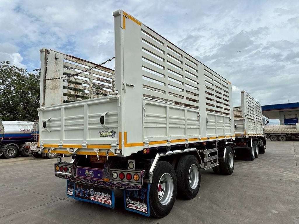 ไมล์ 160,000 กิโล❗️HINO 380 พ่วงแม่ลูก ด้ัมพ์เกษตร ไมล์ 160,000 กิโล❗️HINO 380 พ่วงแม่ลูก ด้ัมพ์เกษตร