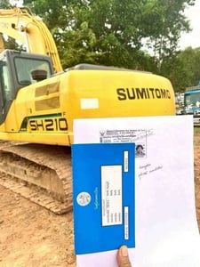 Sumitomo SH210F-5 ไมล์ 10,000 ชม. เต็มทุกระบบ. 
