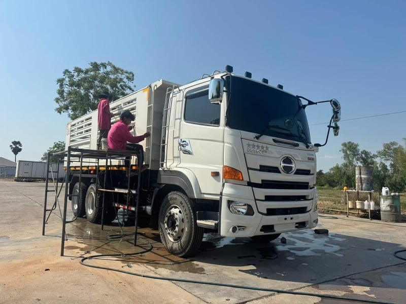 เข้าใหม่❗️ไมล์ 73,801 ❗️HINO 344  กระบะดั้มพ์สามมิตร