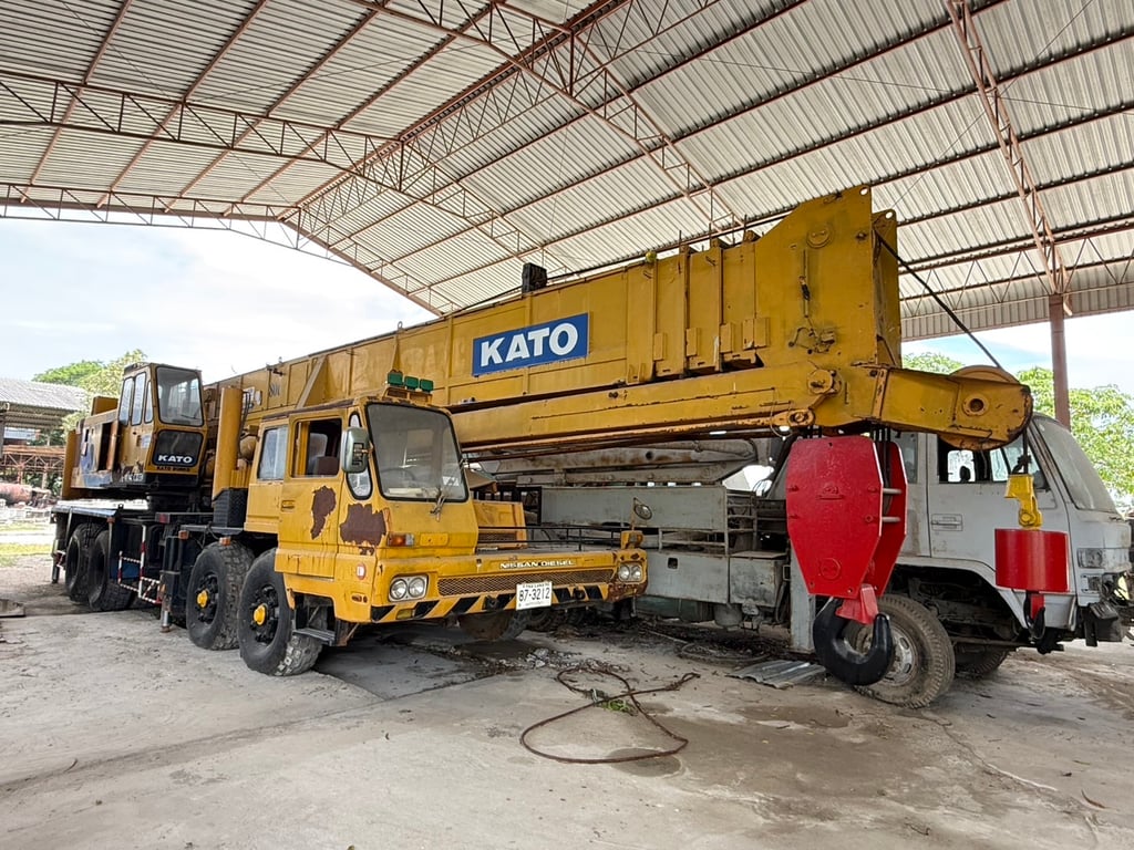 รถเครน KATO. หนัก 80 ตัน  พร้อมใช้งาน ทุกระบบรับซื้อ-ขาย-แลกเปลี่ยน-รถ?