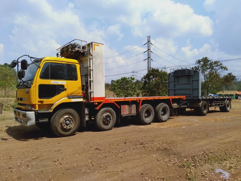 มิซู 360 แรง พ่วงแม่ลูกพื้นเรียบ