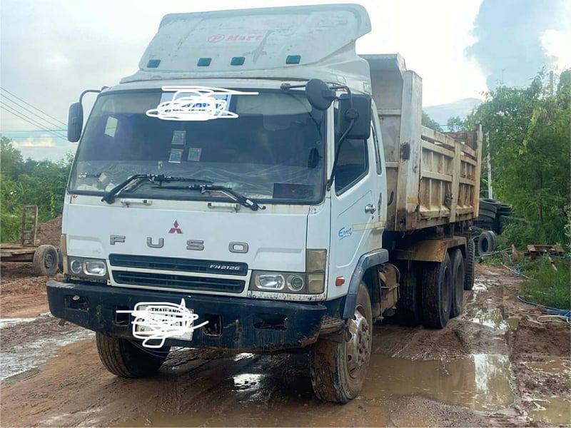  MITSUBISHI FN627 -254 แรงม้า  พ่วงแม่ลูกดั้มพ์