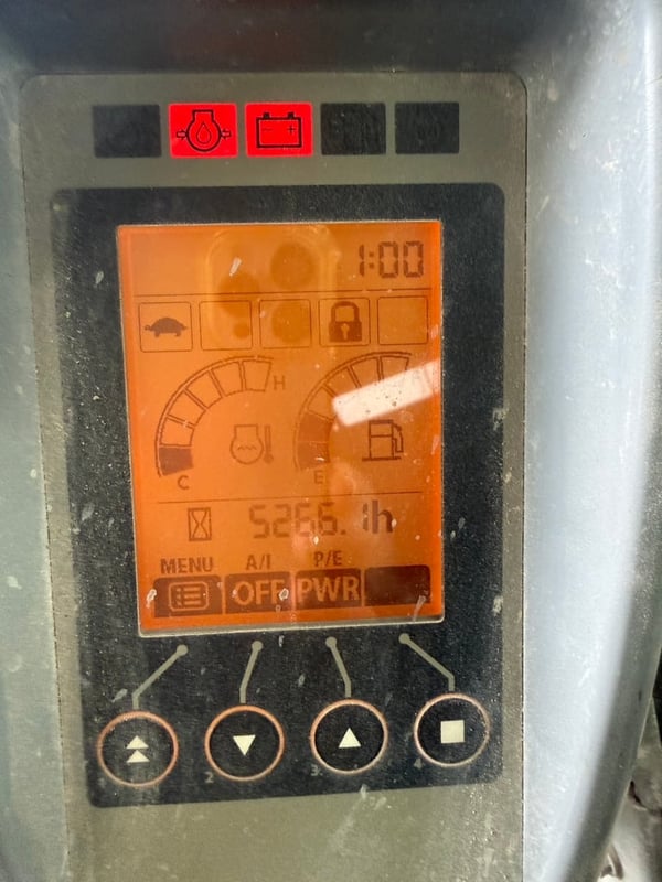 ฮิตาชิZX 33 U  ชุดอินวอย ไมล์ ชม. 5266