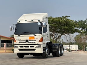 HINO FM1J 245 แรง หัวลาก เครื่องเดิม เกียร์เดิม  มีระบบยกดัมพ์