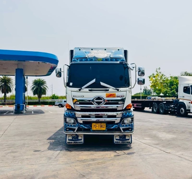 HINO FM2P 380 ไมล์ 8 หมี่น พ่วงแม่ลูกดั้มพ์