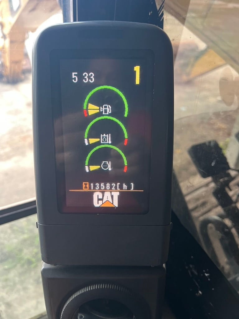 CATERPILLAR 320D กระบอกดำ เครื่องปั้มดี ตัวเดียไม่ดัง