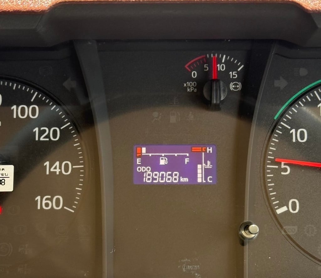 6ล้อ NEW FC9J 210 เต็มๆชุดแต่ง กะบะเหล็ก เปิดข้างได้รอบ