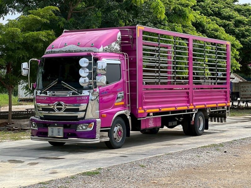 6ล้อ FC9J 210 แรง คอกสูงยาว 6.70 เมตร กว้าง 2.35 ม (กว้างใน) สูง 2.00 ไมล์ 39,XXX กิโล ปี 2567 
