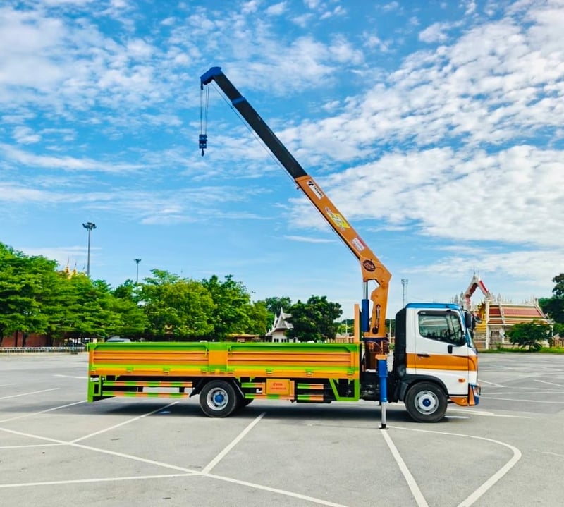 HINO FC2AB เครื่อง AO5C (รถประกอบติดเครน) เครื่อง 4 สูบ HINO FC2AB เครื่อง AO5C (รถประกอบติดเครน) เครื่อง 4 สูบ