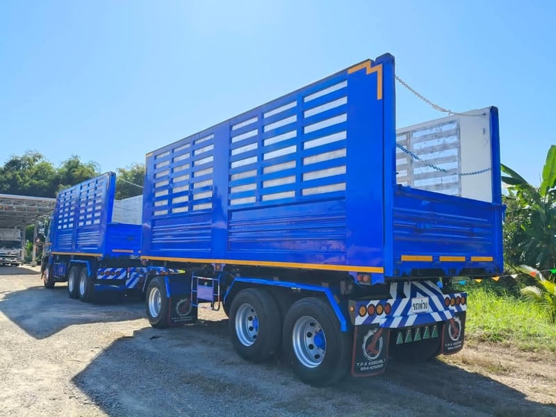 ISUZU FXZ 360 ปี 2564 พ่วงแม่ลูกดั้มพ์ คอกเกษตร