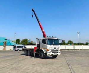 HINO FL8J 260 ติดเครน 3 ตัน 3 ปลอก