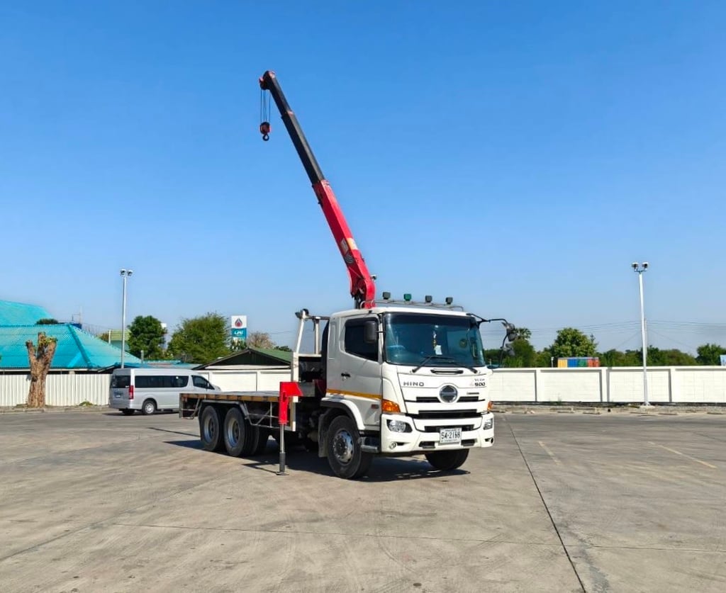 เข้าใหม่❗️เครน 3 ตัน❗️HINO FL8J 260 แรง เข้าใหม่❗️เครน 3 ตัน❗️HINO FL8J 260 แรง