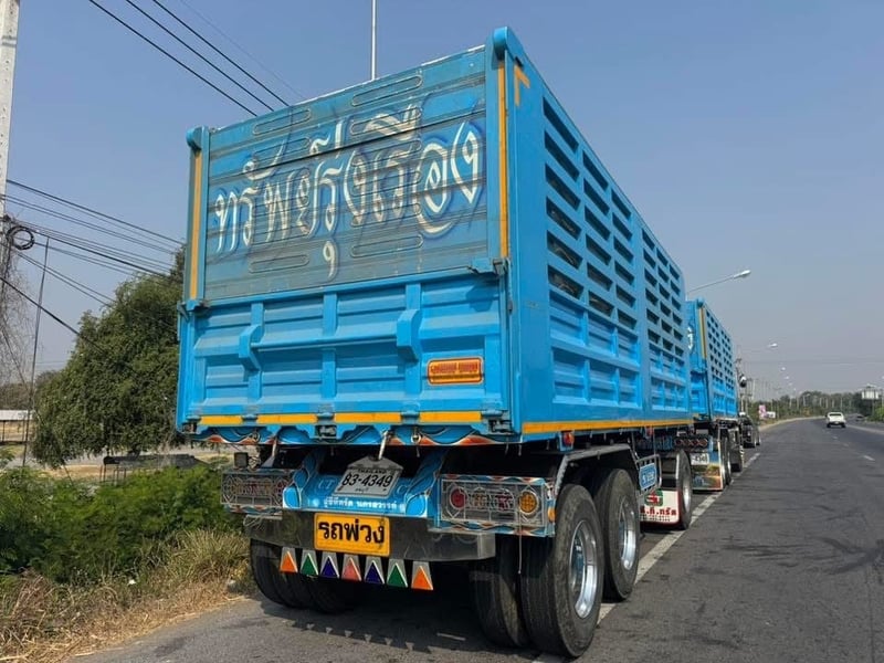 เข้าใหม่❗️ไมล์ 1 แสน❗️GIGA FXZ 360 MT พ่วงแม่ลูกดั้มพ์เกษตร