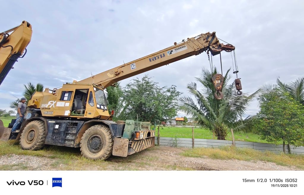 M4 TADANO เล่มทะเบียน ทุกระบบเต็ม ไฟฟ้า