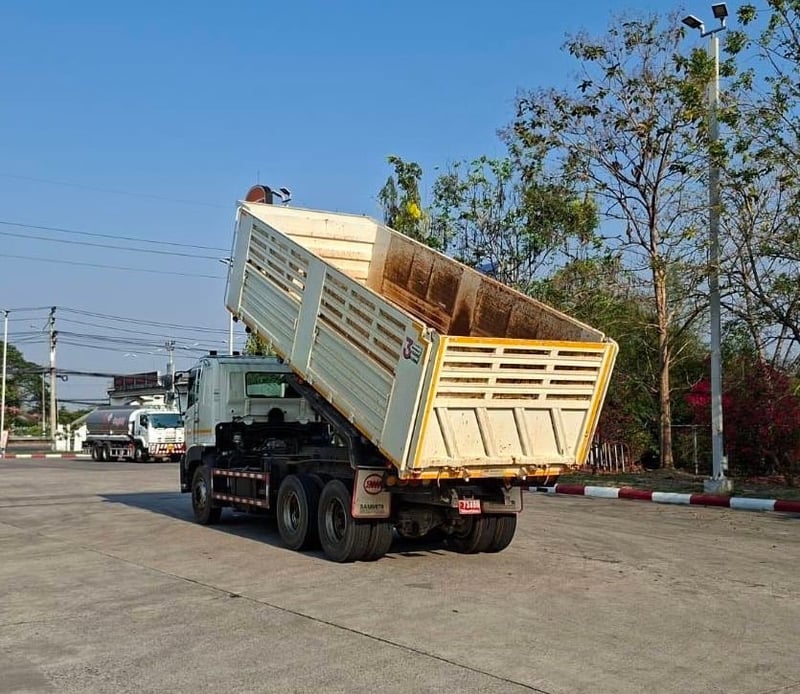 เข้าใหม่❗️ไมล์ 8,524❗️HINO FM1A 344  ดั้มพ์สามมิตร