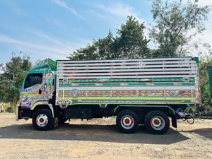 ISUZU FXZ 360 พ่วงแม่ลูกดั้มพ์เกษตร