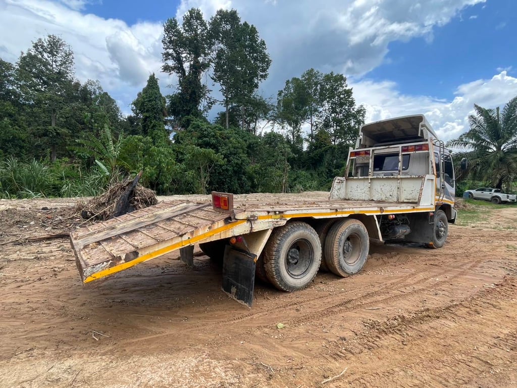 ISUZU FVZ33M-195 แรง 2 เพลา ท้ายลาด ISUZU FVZ33M-195 แรง 2 เพลา ท้ายลาด
