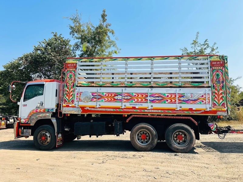 ISUZU FXZ 360 พ่วงแม่ลูกดั้มพ์