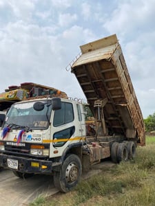 mitsubishi 260 ปี2553 ดั้มพ์หินทราย