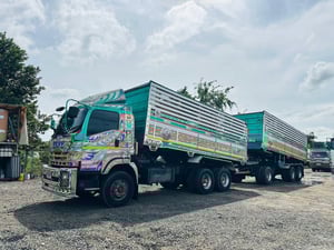 ISUZU FXZ 360 แรง พ่วงแม่ลูกดั้มพ์เกษตร ISUZU FXZ 360 แรง พ่วงแม่ลูกดั้มพ์เกษตร