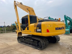 PC200-8 บุมยาวโรงงาน ๆ เวทท้ายใหญ่  ระบบพร้อม 