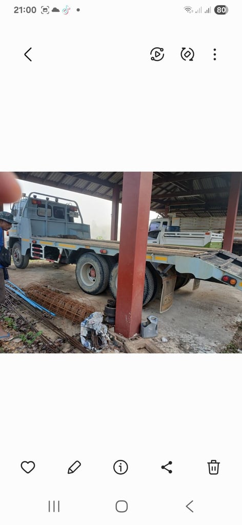 ISUZU ROCKY 175 แรง ท้ายลาดบรรทุกรถ เครื่อง 6BG1 สโลกลาง 2 เพลา ISUZU ROCKY 175 แรง ท้ายลาดบรรทุกรถ เครื่อง 6BG1 สโลกลาง 2 เพลา