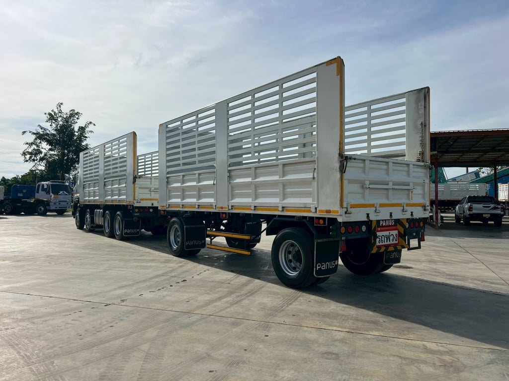 พ่วงแม่ลูก ISUZU 360 แรง (ไม่ดั้มพ์) อู่ พนัส เขลไมล์ 286871.กิโล พ่วงแม่ลูก ISUZU 360 แรง (ไม่ดั้มพ์) อู่ พนัส เขลไมล์ 286871.กิโล