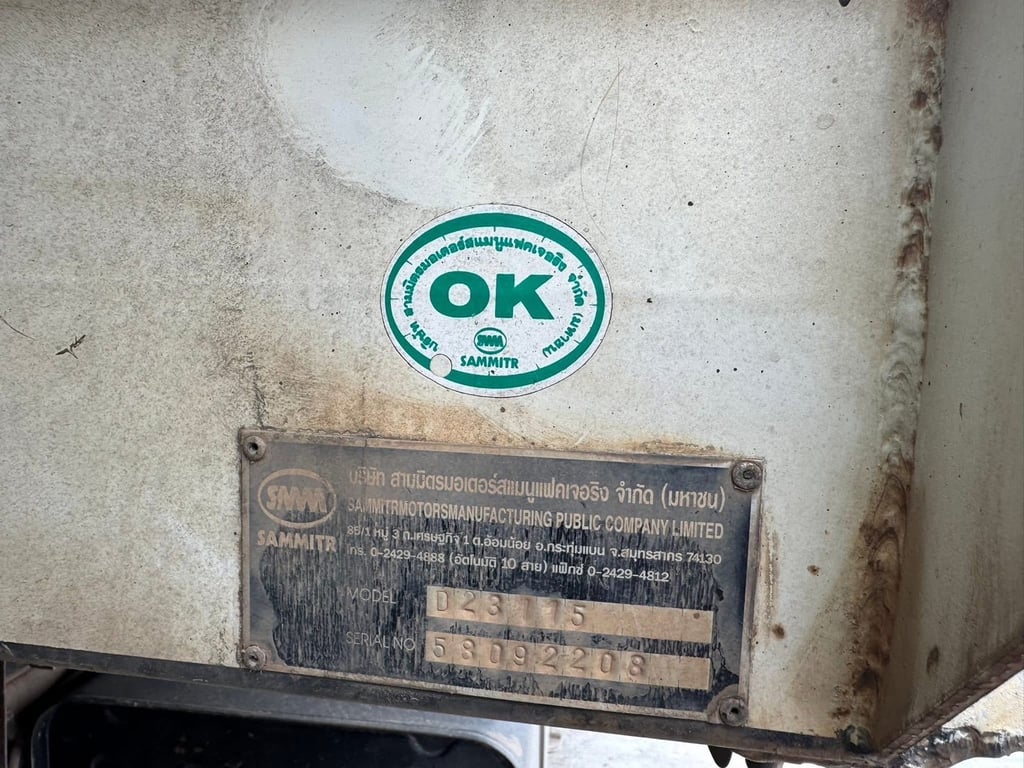 ขายกะบะดั้มพ์ SMM อุปกรณ์ ครบชุด ยกเว้น PTO