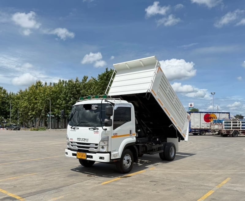 ไมล์ 24,069 กิโล❗️NEW ISUZU FRR 210 แรง ปี2567 ดั้มพ์สามมิตร