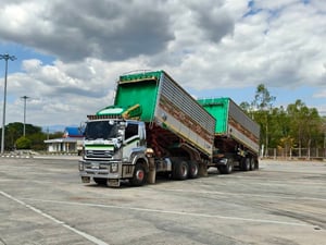 ISUZU FXZ 360 MT พ่วงแม่ลูกดั้มพ์เกษตร