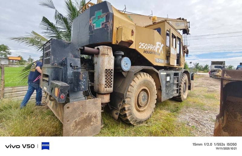 TADANO M4 เครน4ล้อ ขนาด 25 ตัน ไฟฟ้า ทุกระบบเต็ม