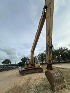 Pc200-8mo บูมยาว 16 เมตร รถทำงานทุกวัน