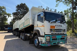 ISUZU FXZ 360 พ่วงแม่ลูกดั้มพ์