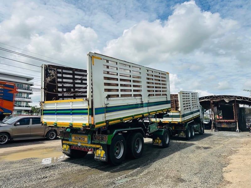 ISUZU FXZ 360 แรง พ่วงแม่ลูกดั้มพ์ เกษตร