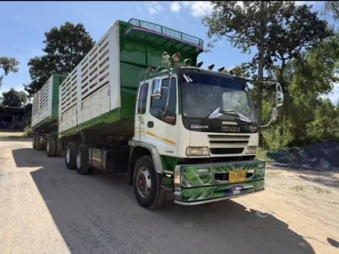 ISUZU 320 พ่วงแม่ลูกดั้มพ์เกษตร