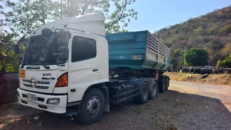 HINO FM 1J 245 ปี 2548 หัวลากหาง เซมิดั้มพ์