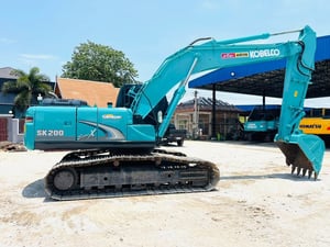 SK200-8YN 12 สุเปอร เดิมๆมือเดียว  มี LINE แยก