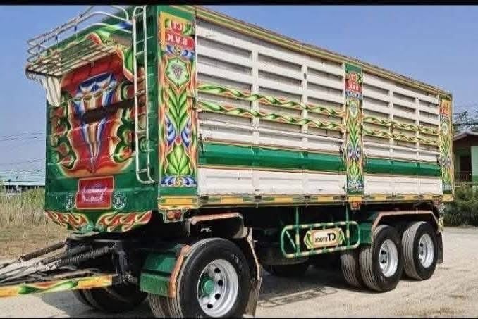 HINO 344 พ่วงแม่ลูกดั้มพ์