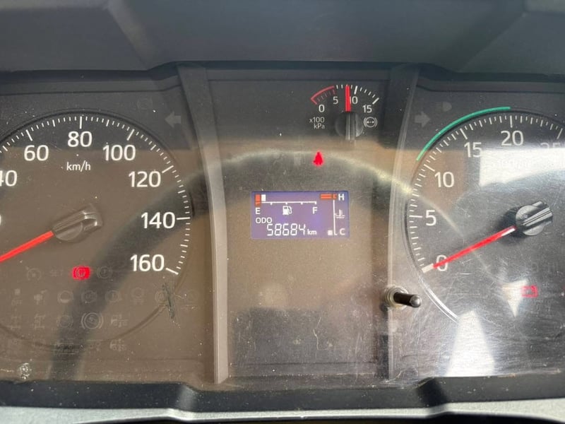 ไมล์ 5 หมื่น❗️HINO 210 แรง  ดั้มพ์ 5 คิว เดิมๆ ปี 2565