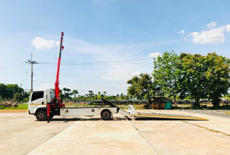 เข้าใหม่❗️ไมล์ 19,041 กิโล❗️รถสไลด์ติดเครน  ISUZU FRR210 MT