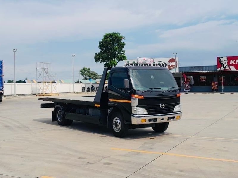 HINO XZU 136 รถสไลด์ถาดกองพื้น