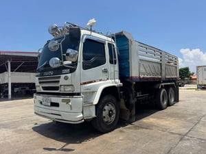 ISUZU เดก้า 320 เกียร์อีตั้น ดั้มพ์หินทราย ปี 2550 