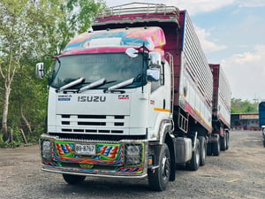 ISUZU FXZ 360 พ่วงแม่ลูกดั้มพ์เกษตร ISUZU FXZ 360 พ่วงแม่ลูกดั้มพ์เกษตร