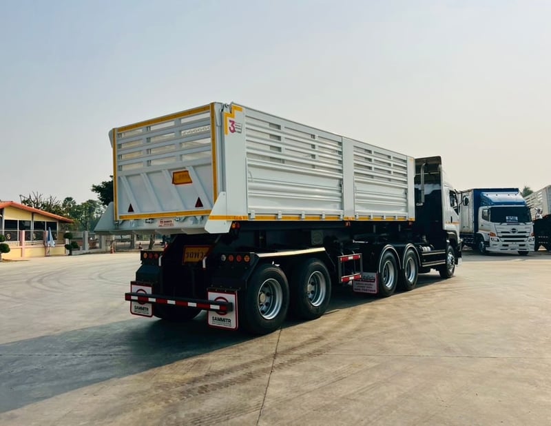 ISUZU GXZ 360 MT หัวลากพร้อมหาง เซมิดั้มป้ายแดง