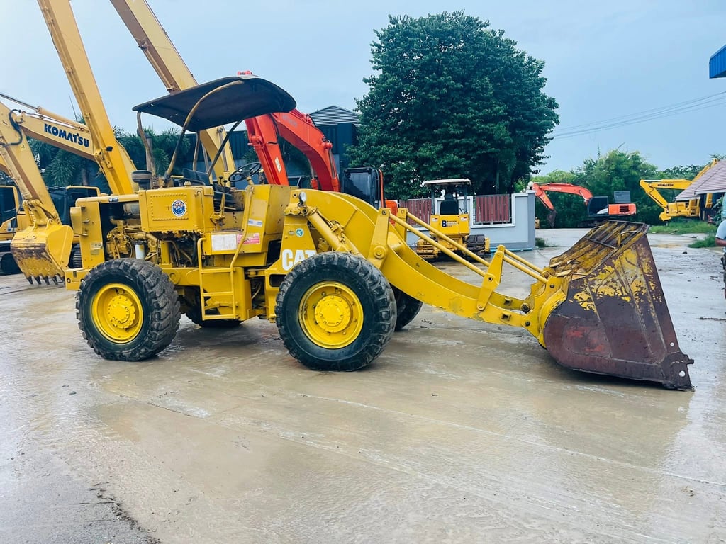 รถตัก CAT920 เอวอ่อน แขนยาว เครื่องเกียรดี